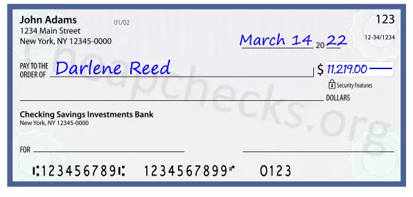 11219.00 dollars written on a check