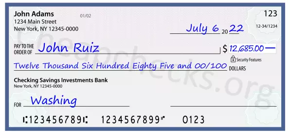 memo line written on a check