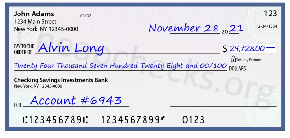 memo line written on a check