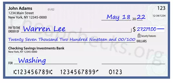 memo line written on a check