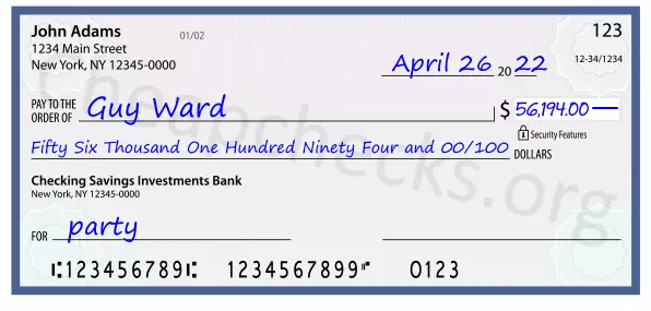 memo line written on a check