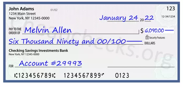 memo line written on a check