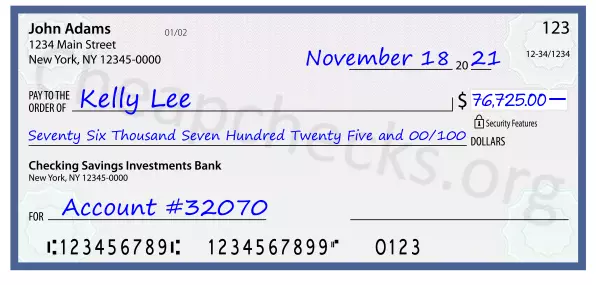 memo line written on a check