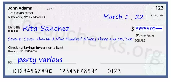 memo line written on a check