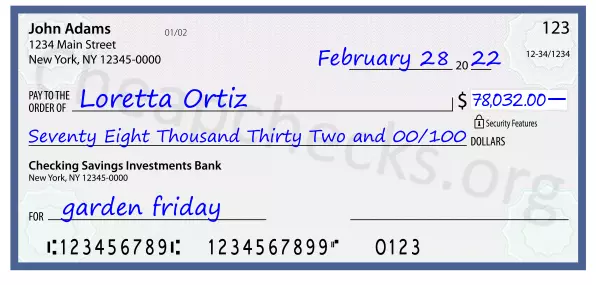 memo line written on a check