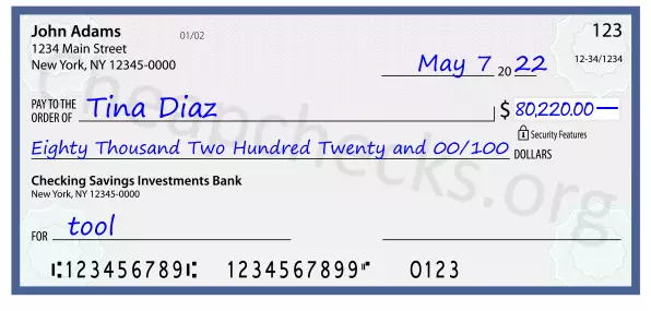 memo line written on a check