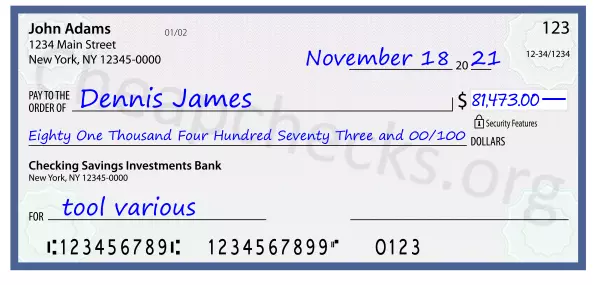 memo line written on a check