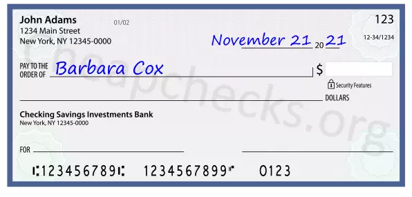 payee line written on check