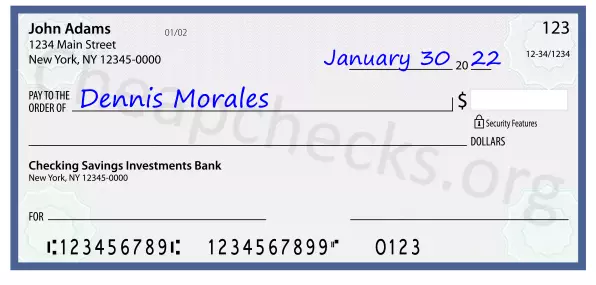 payee line written on check