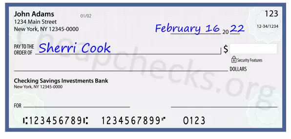 payee line written on check