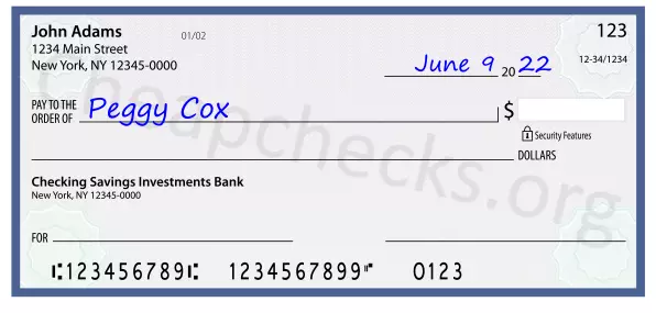 payee line written on check